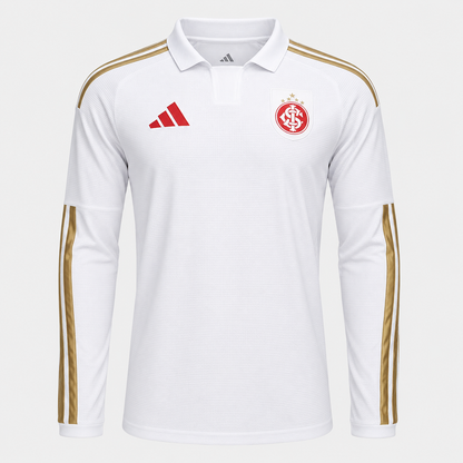 Camisa Internacional II Manga Longa 26/27 - Branca