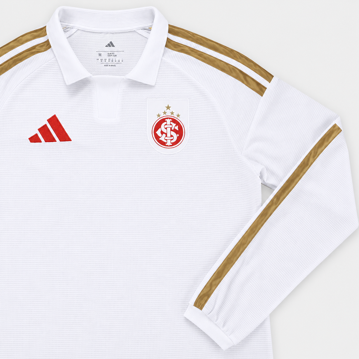Camisa Internacional II Manga Longa 26/27 - Branca