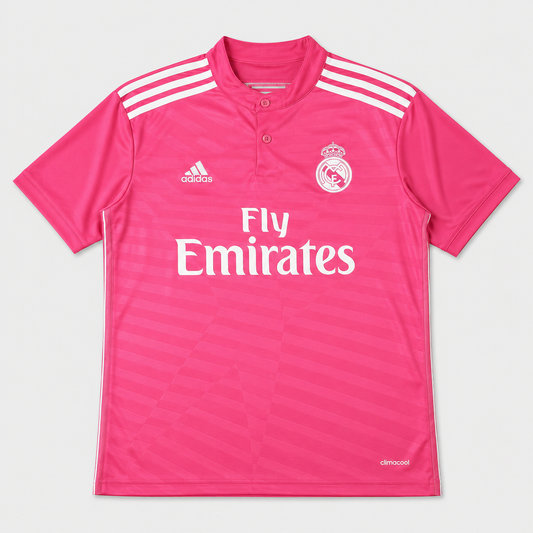 Camisa Real Madrid II 2014/2015 - Rosa- Retrô