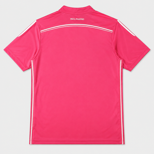 Camisa Real Madrid II 2014/2015 - Rosa- Retrô