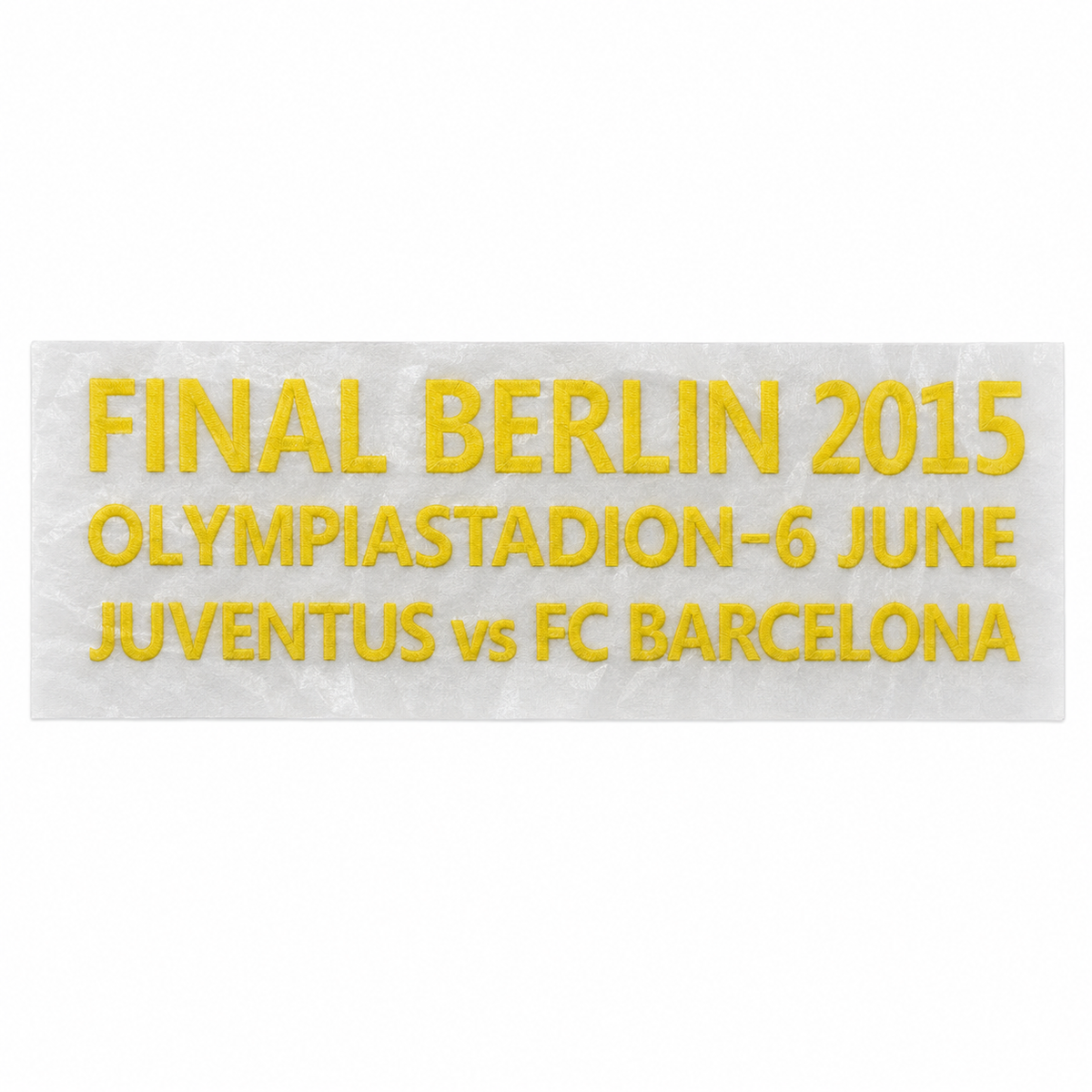 Patch Match Day Final Champions League 2015