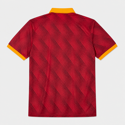 Camisa Roma IV 23/24 - Torcedor - Vermelha e Amarelo