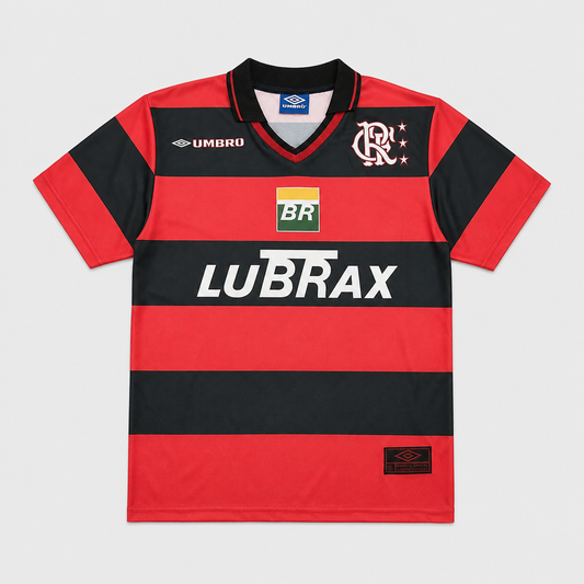 Camisa Flamengo I 1995 - Retrô - Lubrax