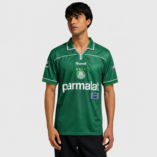 Camisa Palmeiras I 1999 Retrô - Verde