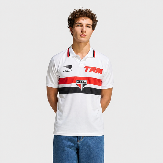 Camisa São Paulo I 1993/1994 Retrô - Branca