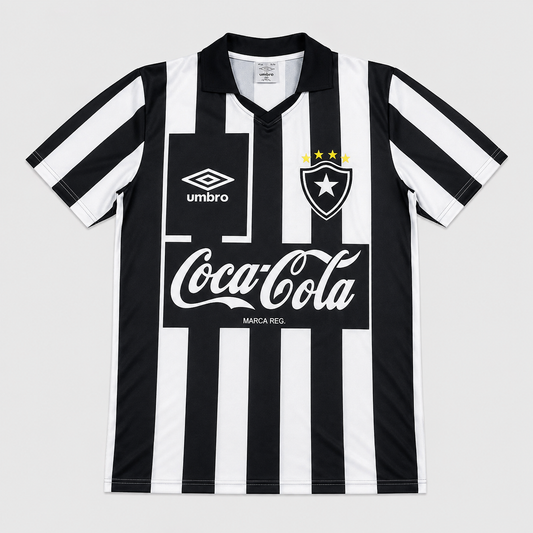 Camisa Botafogo I 1992 Retrô - Coca Cola - Listrada