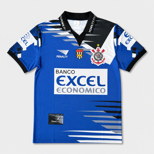 Camisa Corinthians Goleiro 1998 Retrô - Azul