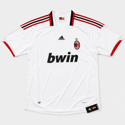 Camisa Milan II 2009/2010 Torcedor - Branca - Retrô