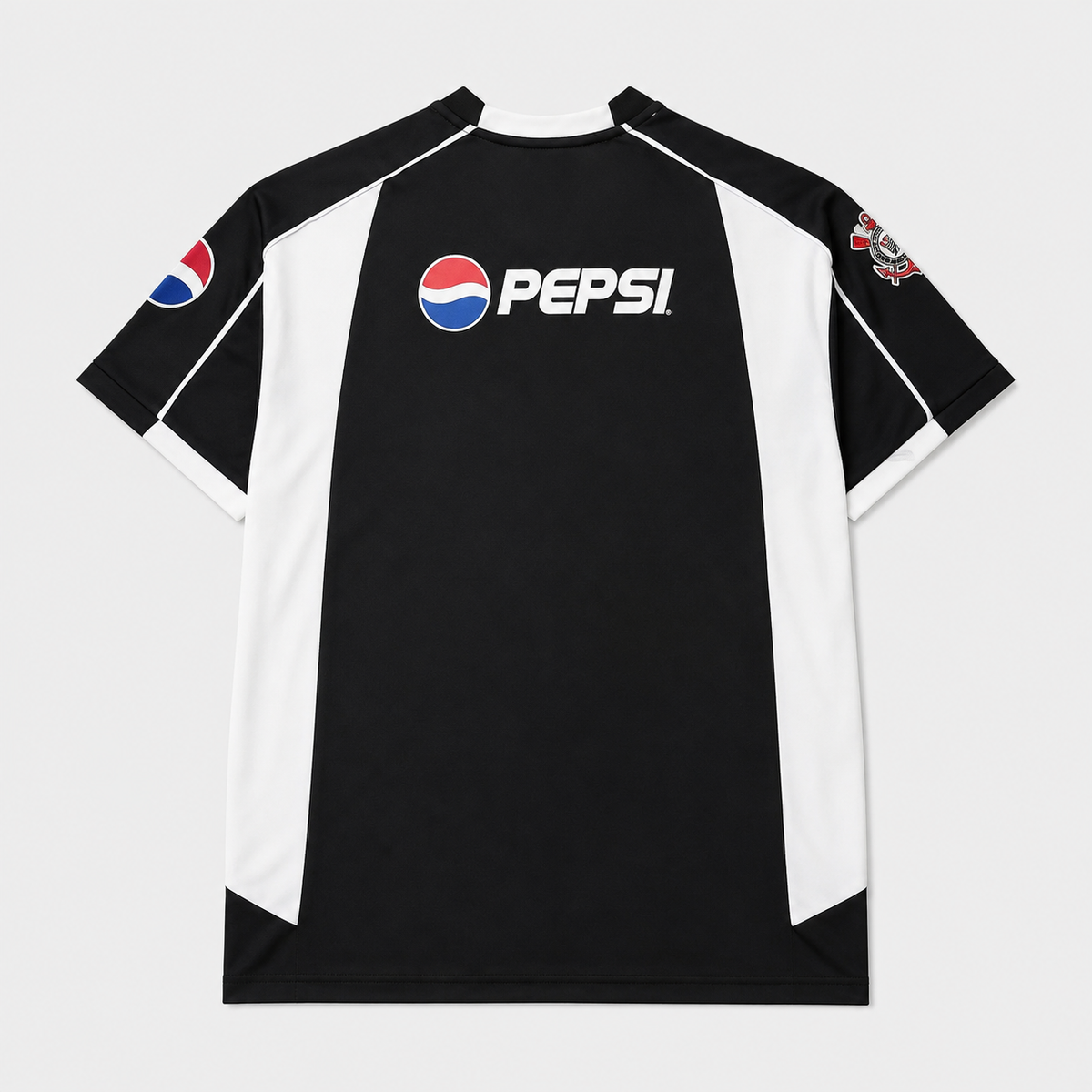 Camisa Corinthians III 2002 Retrô - Pepsi - Preta