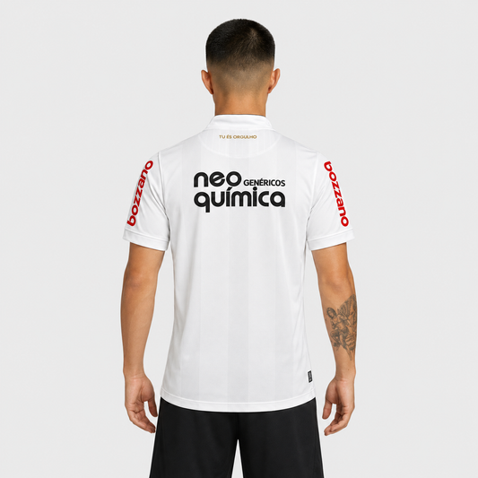 Camisa Corinthians I 2010 Retrô - Branca