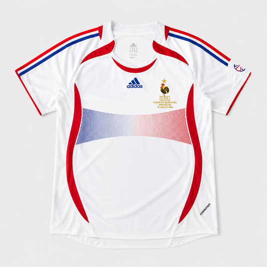 Camisa França II 2006 - Branca - Retrô