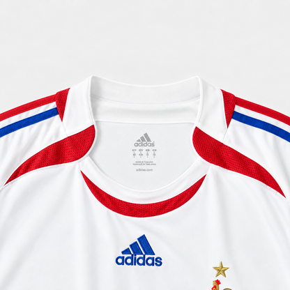 Camisa França II 2006 - Branca - Retrô
