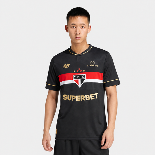 Camisa São Paulo III Comemorativa 25/26 - Preta