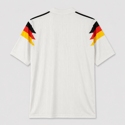 Camisa Alemanha I 1990 - Retrô - Branca