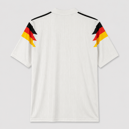 Camisa Alemanha I 1990 - Retrô - Branca
