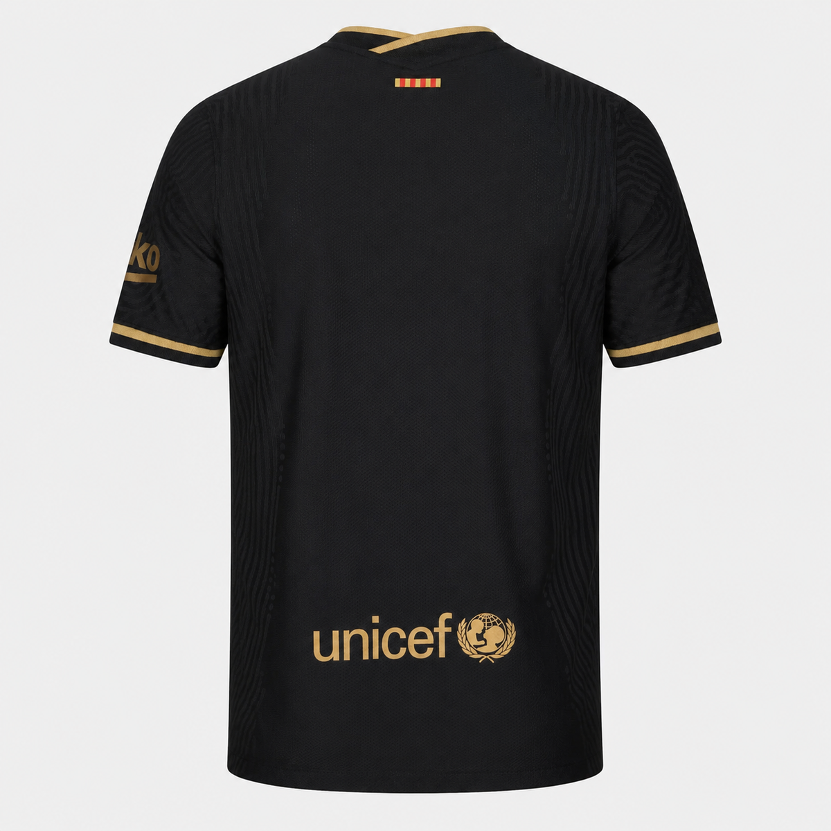 Camisa Barcelona II 2020/2021 Torcedor - Preto - Retrô
