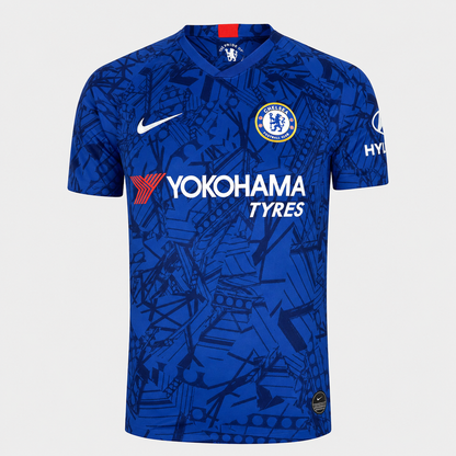 Camisa Chelsea I 2019/2020 - Azul - Retrô