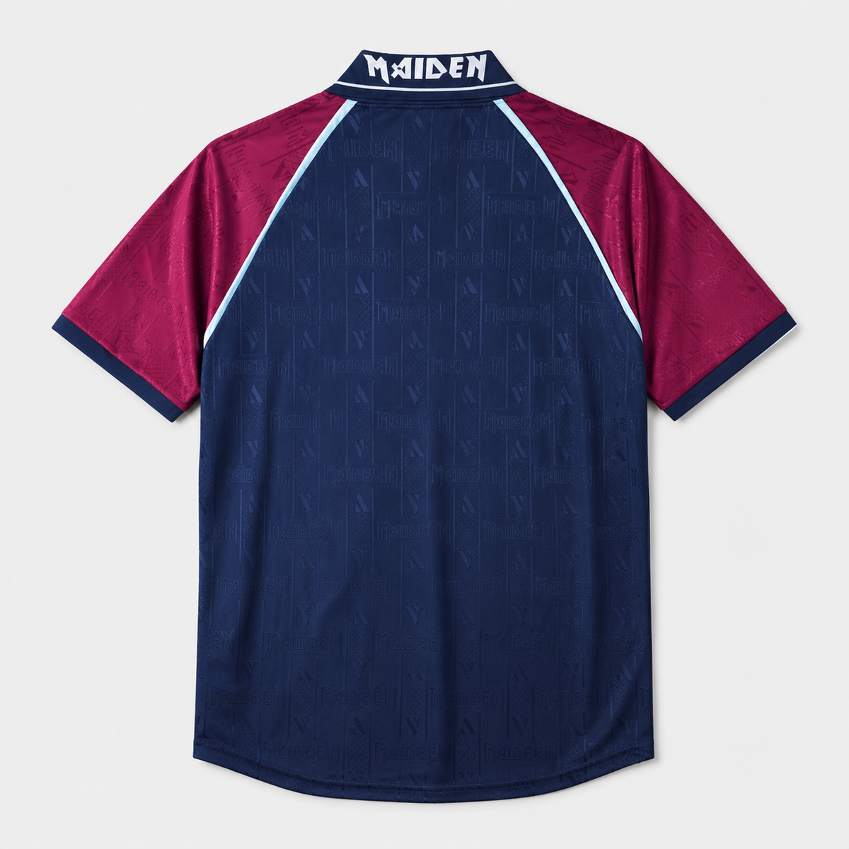 Camisa West Ham 1997 Retrô Iron Maiden - Azul
