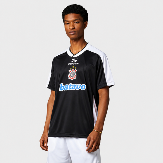 Camisa Corinthians II 2000 Retrô - Preta