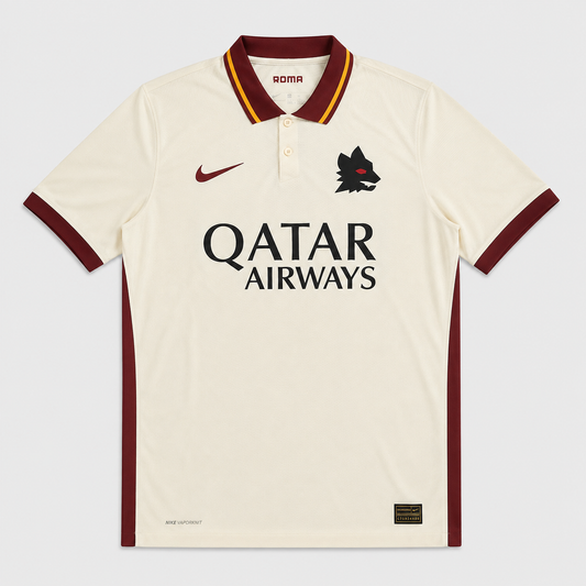 Camisa Roma II 2020/2021 Torcedor Masculina - Retrô