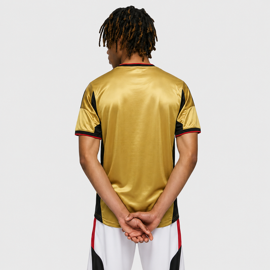 Camisa Milan III 2013/2014 Torcedor - Dourada - Retrô