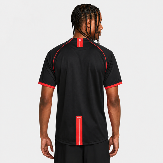 Camisa Manchester United II 2007/2008 Preta - Retrô