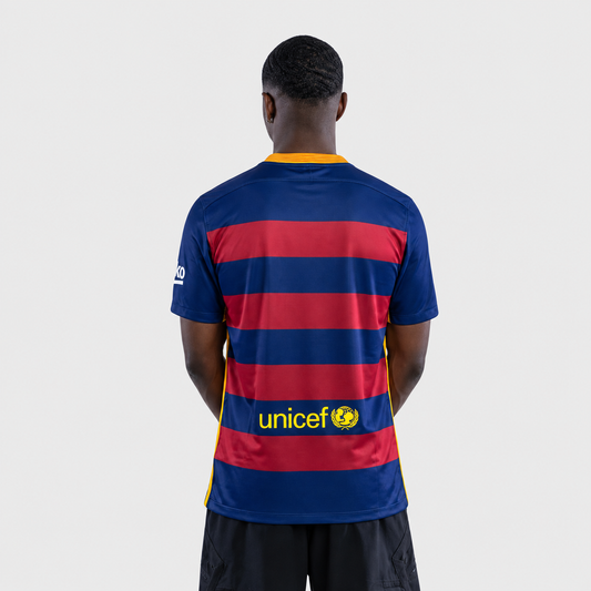Camisa Barcelona I 2015/2016 Torcedor - Retrô