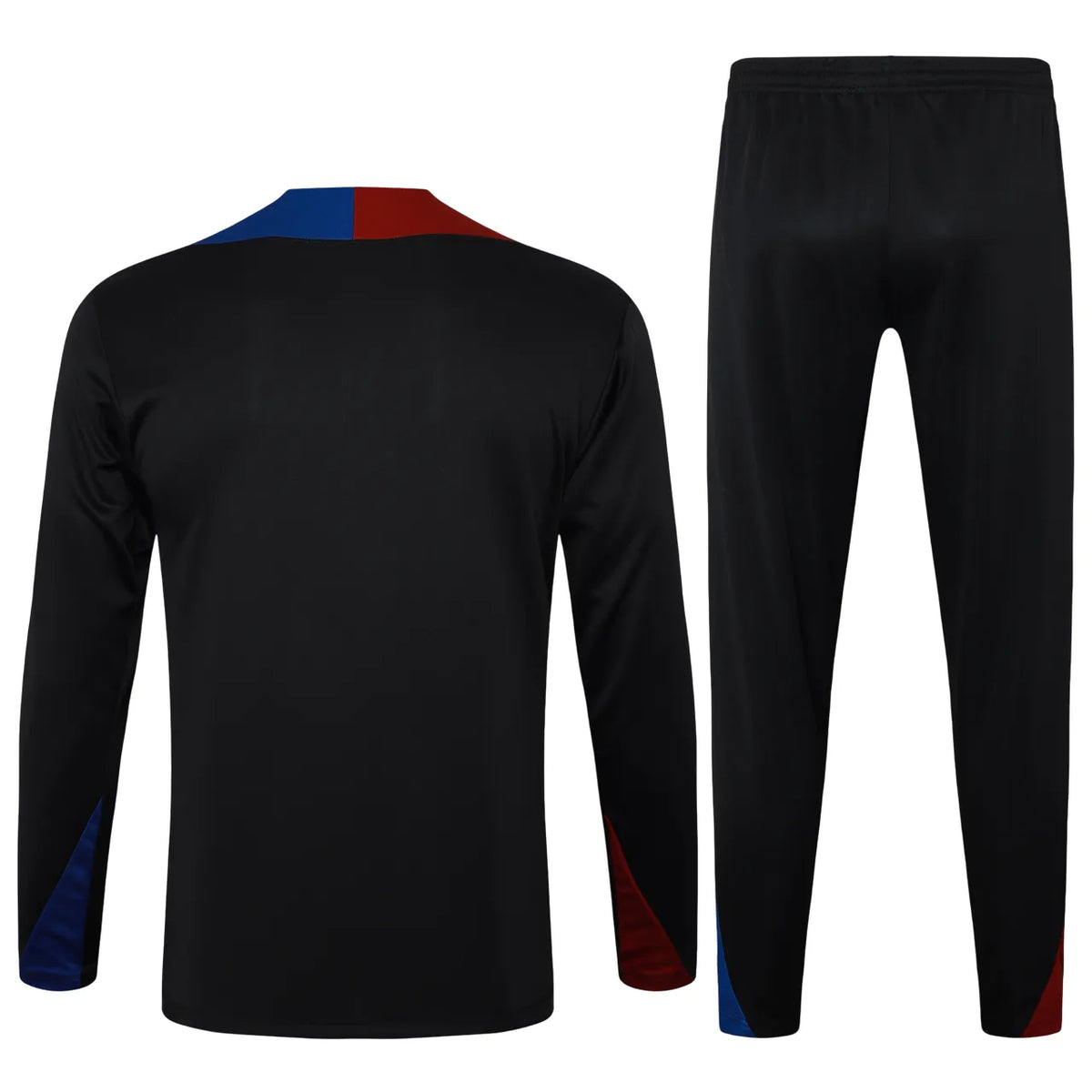 Conjunto Agasalho Treino Barcelona 24/25 - Preto