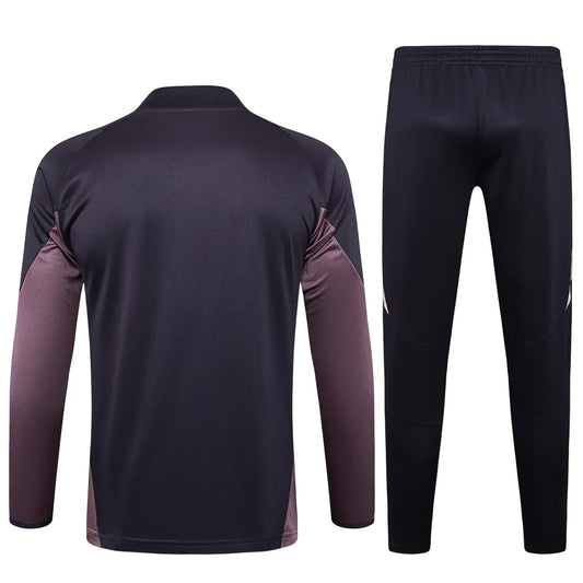 Conjunto Agasalho Treino Arsenal 24/25 - Roxo Escuro