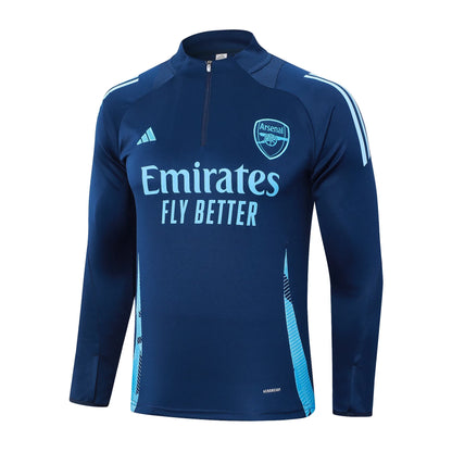 Conjunto Agasalho Treino Arsenal 24/25 - Azul Escuro