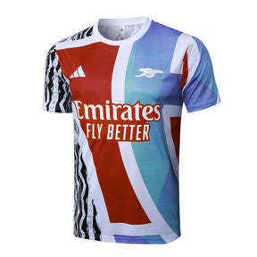 Conjunto Arsenal Treino 24/25 - Vermelho e Azul
