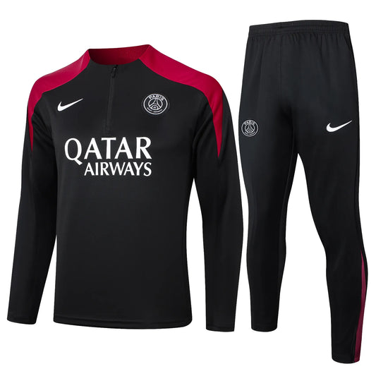Conjunto Agasalho Treino PSG 24/25 - Preto
