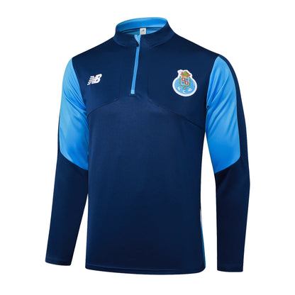 Conjunto Agasalho Treino Porto 24/25 - Azul Escuro