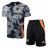 Conjunto Real Madrid Treino 24/25 - Cinza Dragão