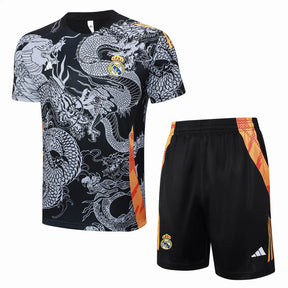 Conjunto Real Madrid Treino 24/25 - Cinza Dragão