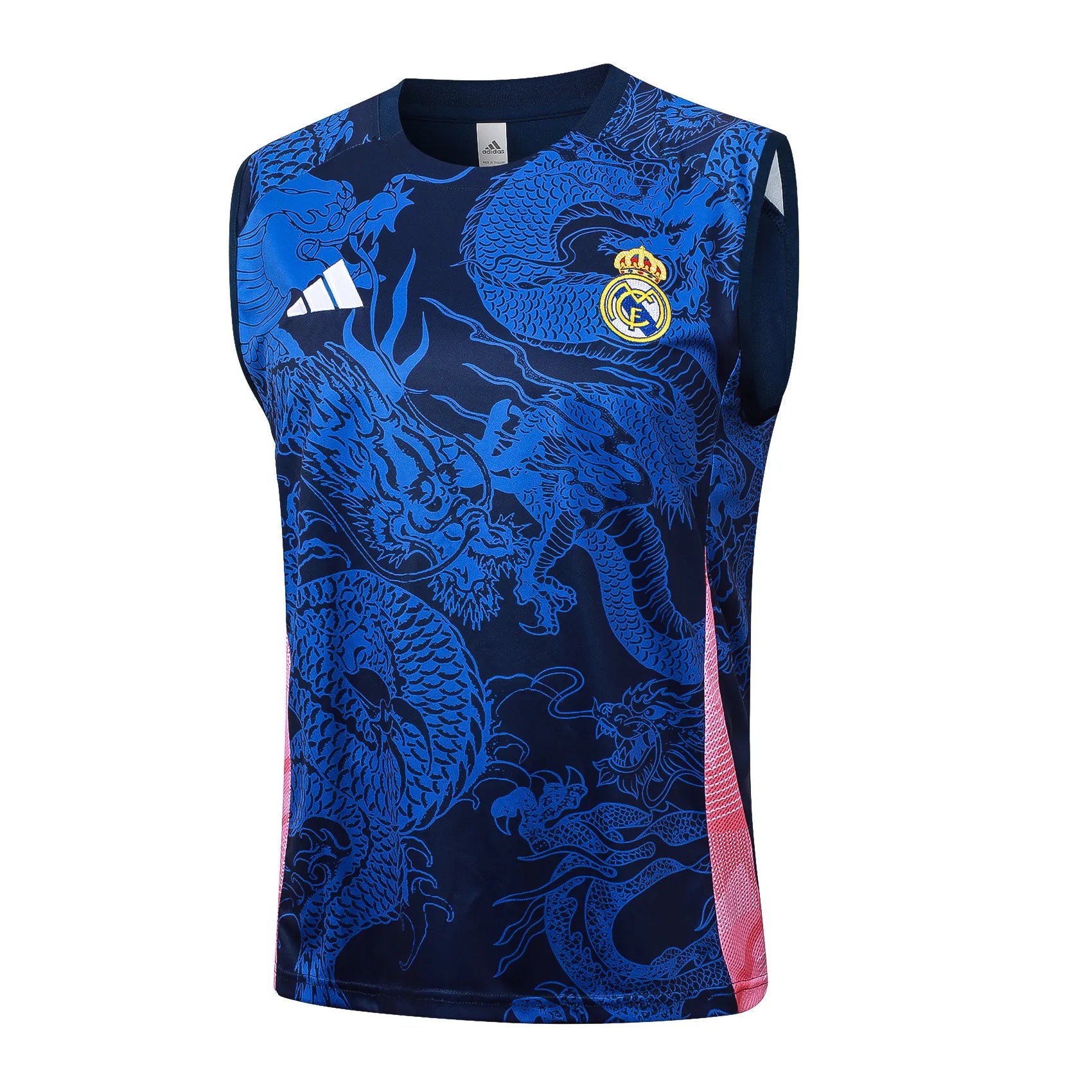 Conjunto Real Madrid Treino Regata 24/25 - Azul Dragão