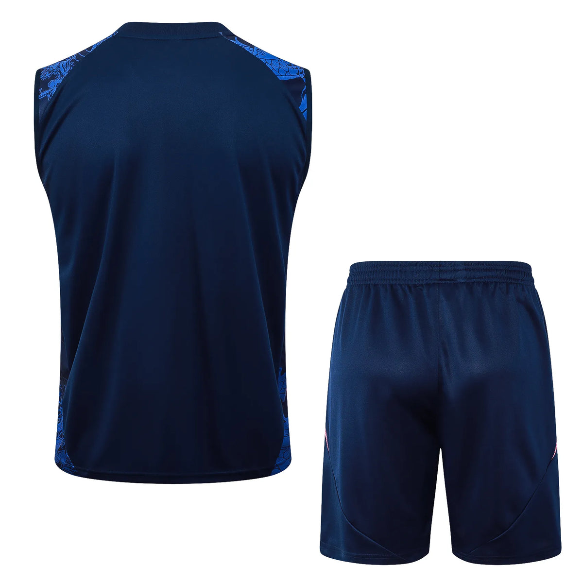 Conjunto Real Madrid Treino Regata 24/25 - Azul Dragão