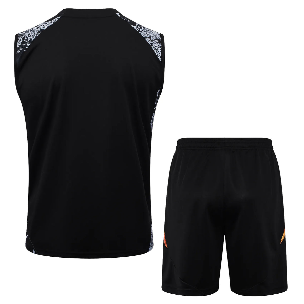 Conjunto Real Madrid Treino Regata 24/25 - Cinza Dragão
