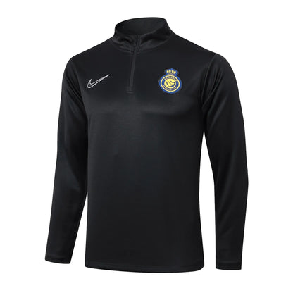 Conjunto Agasalho Treino Al Nassr 24/25 - Preto