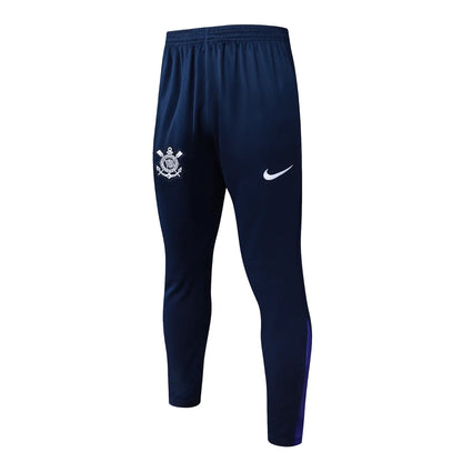 Conjunto Agasalho Treino Corinthians 24/25 - Preto e Roxo