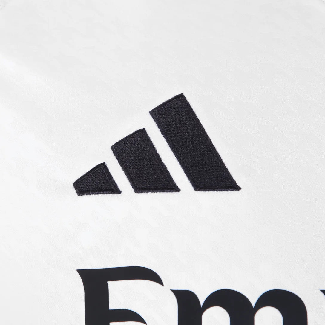 Camisa Real Madrid I Manga Longa 24/25 Torcedor Adidas - Branca