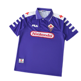 Camisa Fiorentina I 1998/1999 Retrô - Nintendo - Roxa