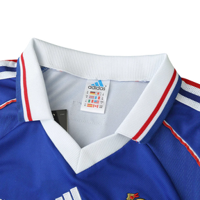 Camisa França I 1998 Adidas - Azul - Retrô