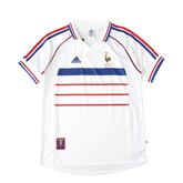 Camisa França II 1998 Adidas - Branca - Retrô