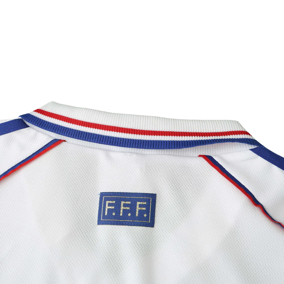 Camisa França II 1998 Adidas - Branca - Retrô