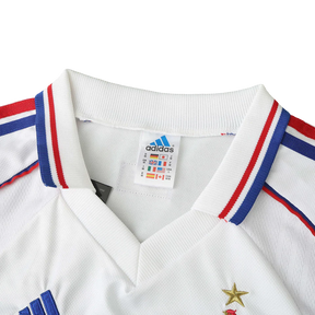 Camisa França II 1998 Adidas - Branca - Retrô