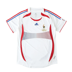 Camisa França II 2006 Adidas - Branca - Retrô