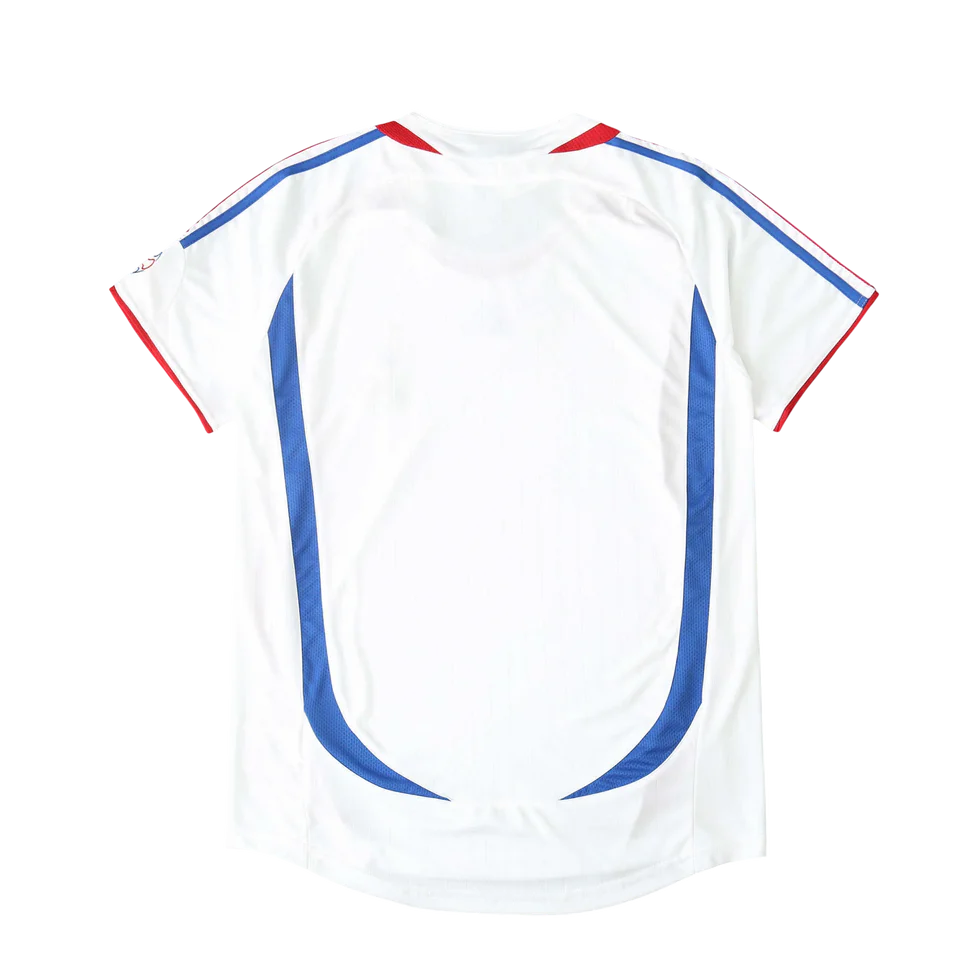 Camisa França II 2006 Adidas - Branca - Retrô