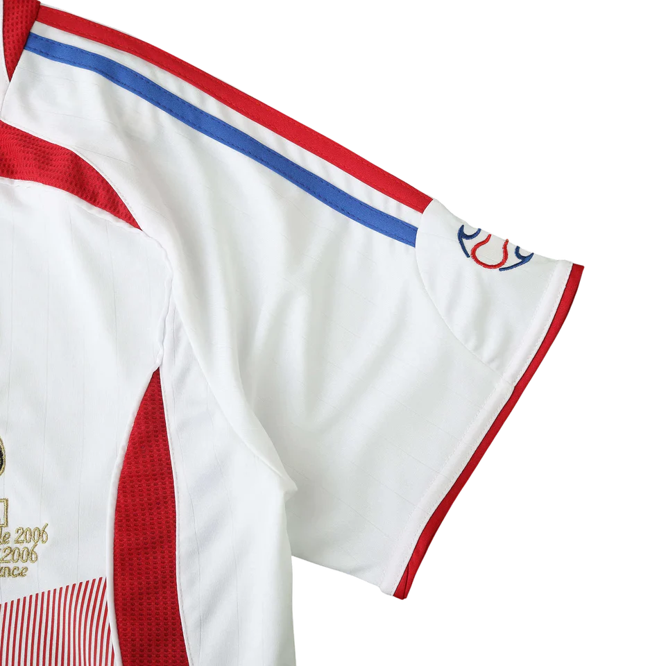 Camisa França II 2006 Adidas - Branca - Retrô