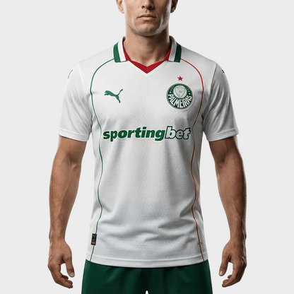 Camisa Palmeiras II 26/27 - Jogador Masculina - Branca
